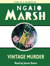 Vintage Murder (MP3)